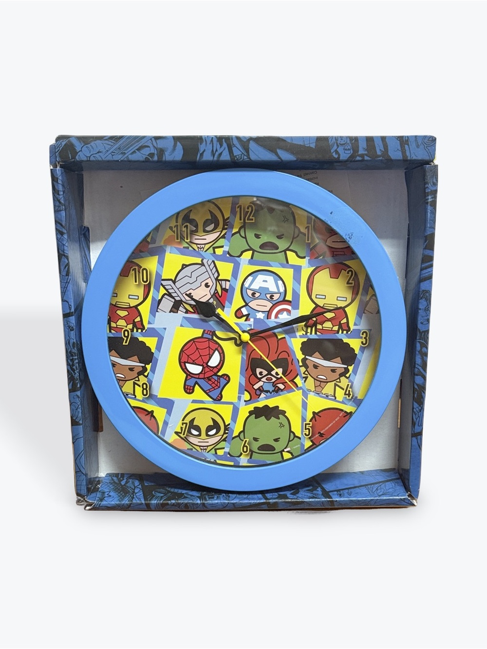 Bioworld Marvel Kawaii Wall Clock